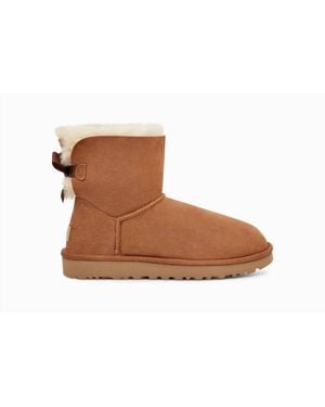 UGG Mini Bailey Bow Boot - Brown