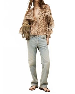 Ba&sh Tunella Shirt - Natural