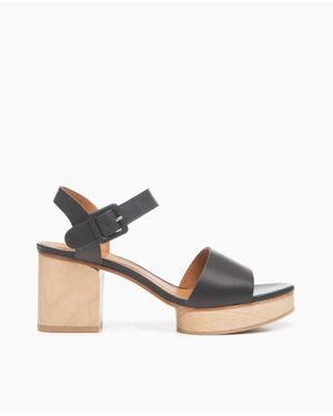 Coclico Riviera Open Toe Clog - Black