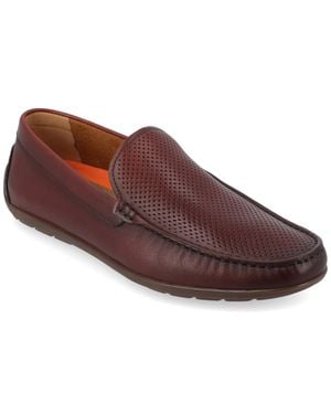 Thomas & Vine Jaden Moc Toe Driving Loafer - Red