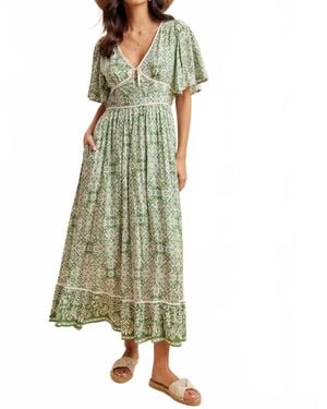 In-Loom Layla Maxi Dress - Green