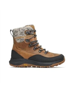 Merrell Siren Thermo Waterproof Winter Hiking Boots - Brown