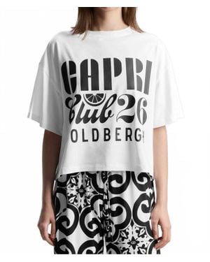 Goldbergh Lumea Short Sleeve Top - Black