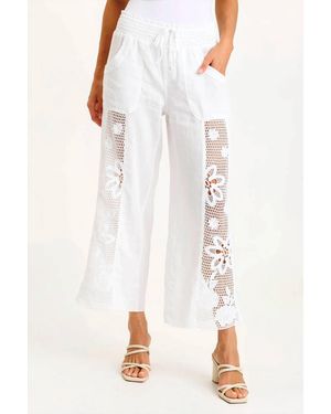 XCVI Rokel Wide Leg Pant - White