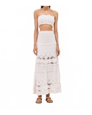 Alexis Jana Skirt - White