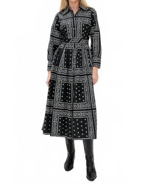 Hunter Bell Hattie Midi Dress - Black