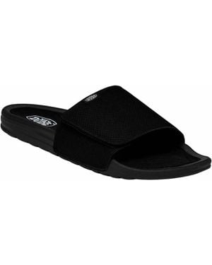 HEYDUDE Phoenix Basic Knit Sandal - Black
