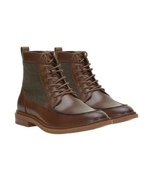 Vince Camuto Bendmore Lace-Up Boot Boots, Leather - Brown
