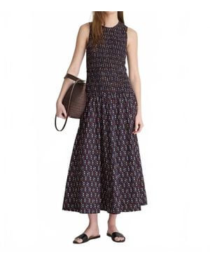 Apiece Apart Siempre Tank Midi Dress - Multicolor