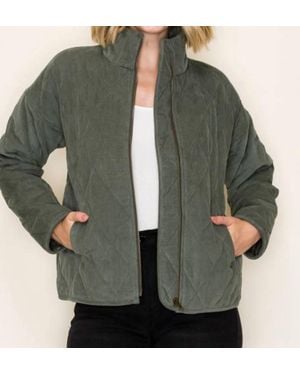 Staccato Corduroy Jacket - Green
