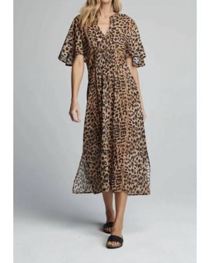 Sundays Clark Caftan Dress - Brown