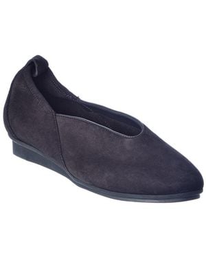Arche Nino Leather Flat - Blue
