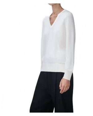 Partow Franca Sweater - White