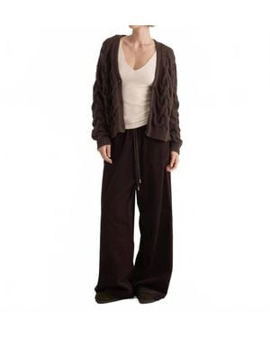 ATM Cotton Cashmere Air Cardigan - Black
