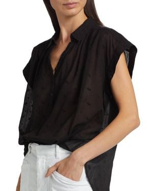 Nili Lotan Normandy Blouse - Black