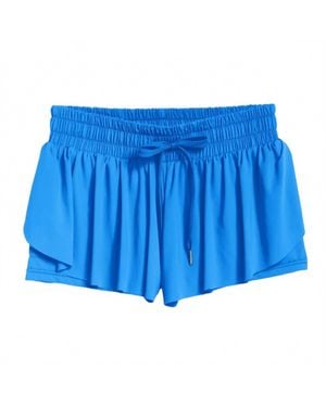 Tractr Girls Butterfly Shorts - Blue