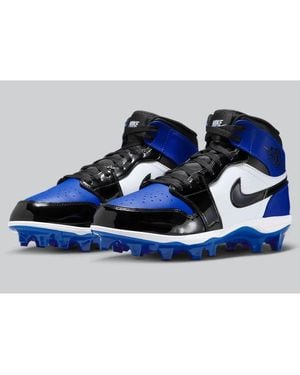 Nike Air Jordan 1 Mid Td Fj6805-401 Royal Football Cleats Rhs9149 - Blue