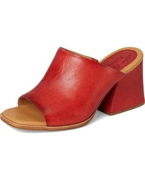 Kork-Ease Carri Heeled Sandals - Red