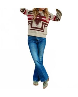 Pendleton The Powell Butte Sweater - Blue