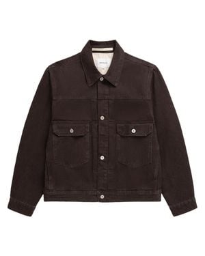 Norse Projects Resist-Dyed Twill Type Ii Jacket - Brown
