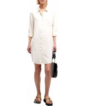 Rails Sawyer Linen-Blend Mini Shirtdress - Black