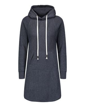 Mv Sport Suzie Hooded Sweatshirt Dress - Blue
