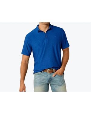 Ariat Fitted Charger Polo Shirt - Blue