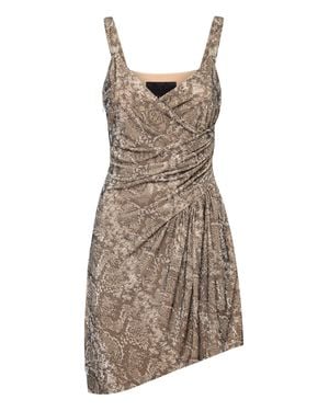 Philipp Plein Mini Dress - Brown