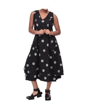 Tulip Clothing Annie Sleeveless Adjustable Back Dress - Black