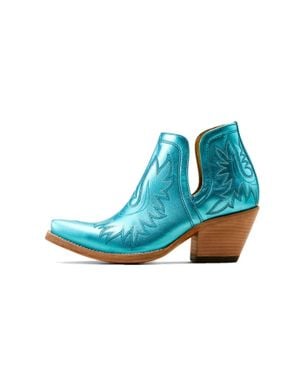 Ariat Dixon Western Ankle Boots - Blue