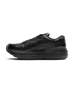 Brooks Ghost Max Leather Sneaker Shoes - Black