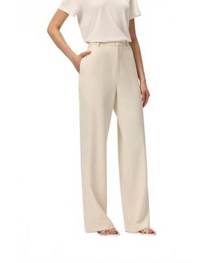 Elodie Bruno Isolde Pants With Back Welt Pockets - Natural
