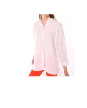Vilagallo Louisa Embroidered Shirt - Pink