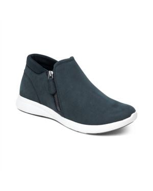 Aetrex Addie Ankle Bootie - Blue