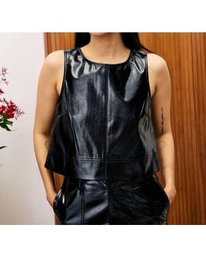 FRNCH Thym Sleeveless Top - Black