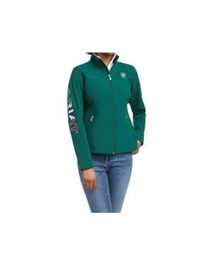 Ariat Classic Team Softshell Mexico Jacket - Green