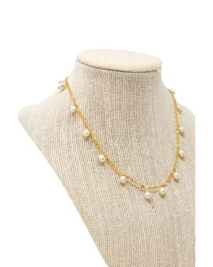 Mary Kathryn Designs Pearl Dangle Necklace - Natural