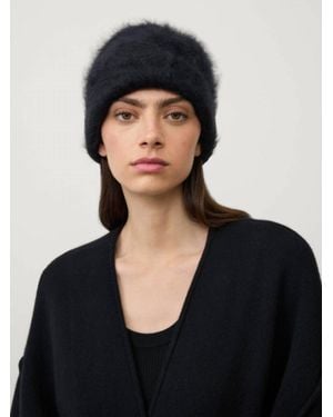 Lisa Yang Brushed Beanie - Black