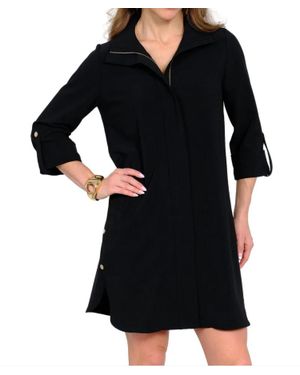 Elior Milo Mini Dress - Black