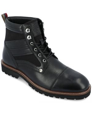 Thomas & Vine Feron Cap Toe Ankle Boot - Black