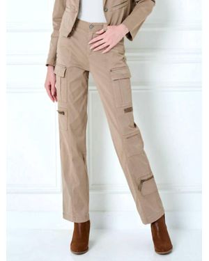 Marrakech Wrenley Stretch Twill Lyocell Cargo Pant - Natural
