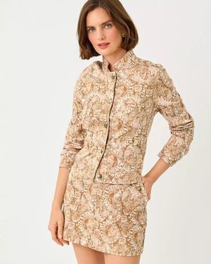 Lilly Pulitzer Shepa Denim Jacket - Natural