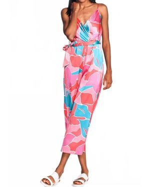 Pink Martini Noelle Jumpsuit - Red