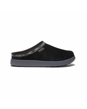 Keen Elle Suede Mule - Black
