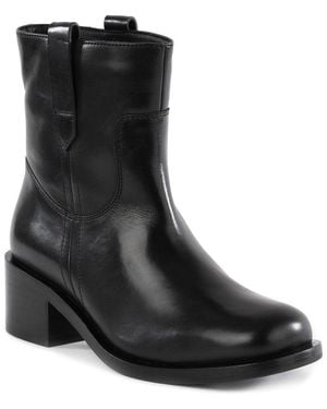 Seychelles Mid Leather Boot - Black