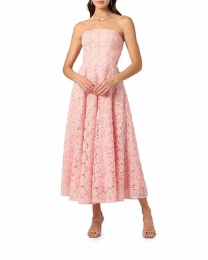 Shoshanna Miller Midi Dress - Pink