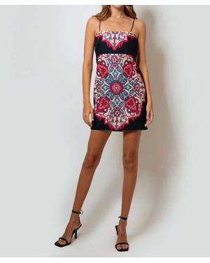 Kleid Tabatha Mini Empire Waist Dress - Red