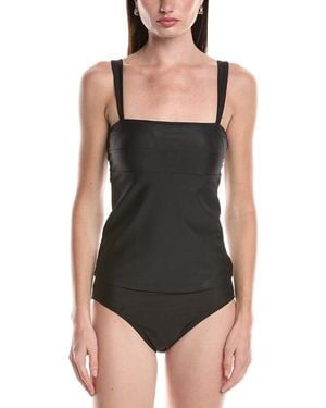 summersalt The Oasis Tankini Top - Black