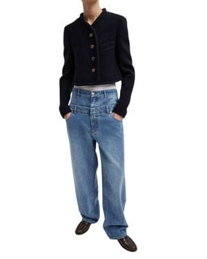 Tibi Majeur Boucle Jacket - Blue
