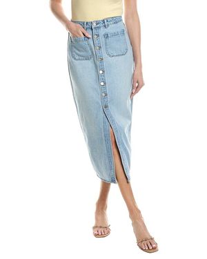 Rolla's Sailor Denim Maxi Skirt - Blue